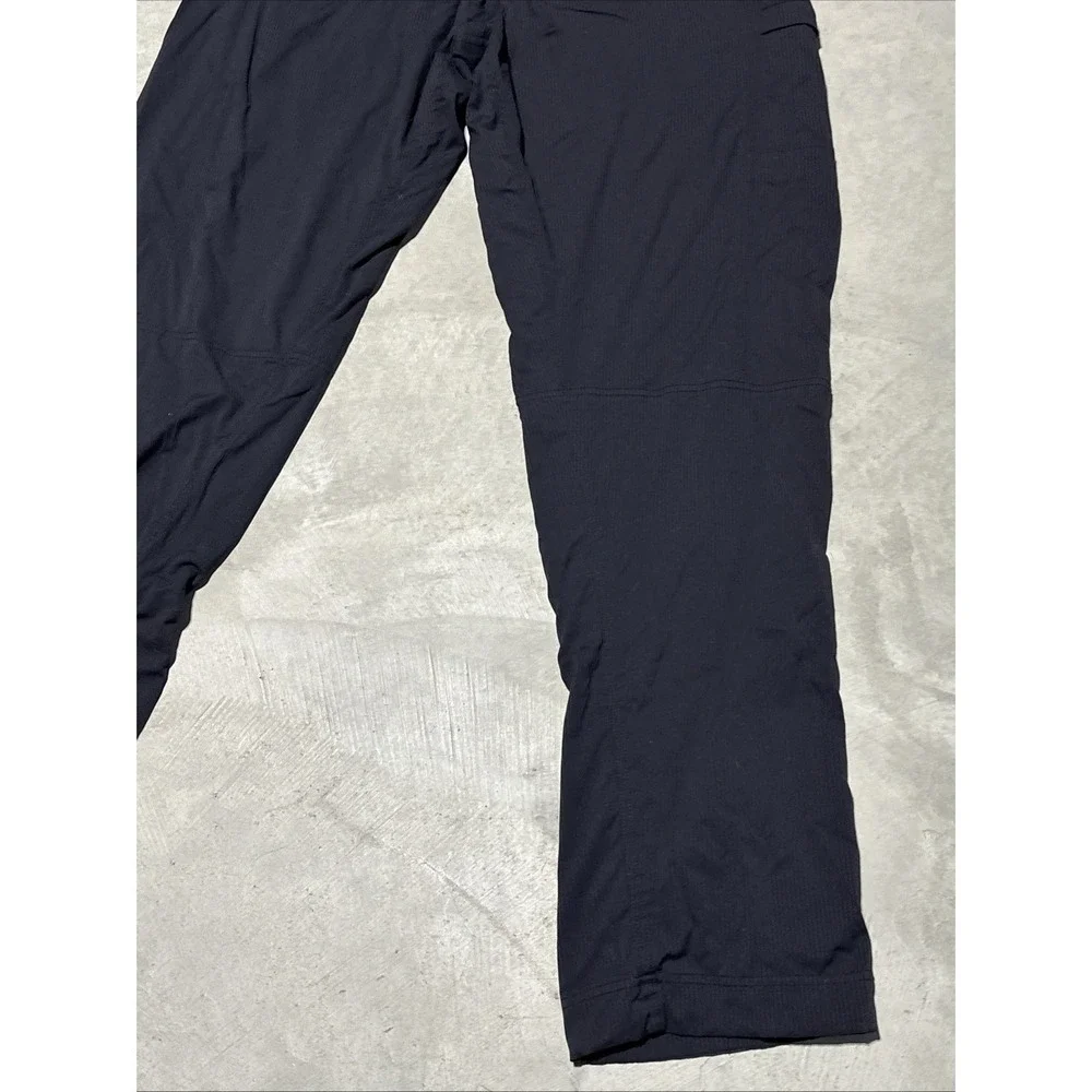 Lululemon Pants Men's XL Dance Studio Lined Black Technical Stretch Zip Pocket - Picture 10 of 11